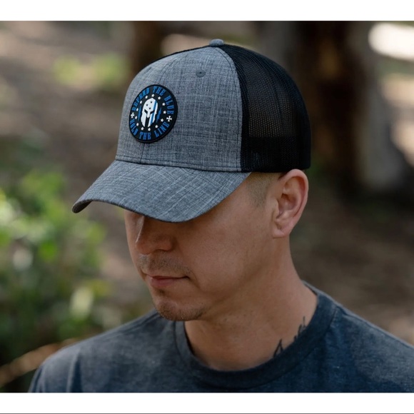 Howitzer Style Men's Hat Defend Military Grunt - Picture 5 of 10